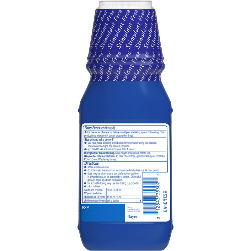 فيليبس ملين فيليبس السائل بحليب المغنيسيا، 12 أونصة، راحة لطيفة من الإمساك العرضي طوال الليل، العلامة التجارية رقم 1 لحليب المغنيسيا - Image 3